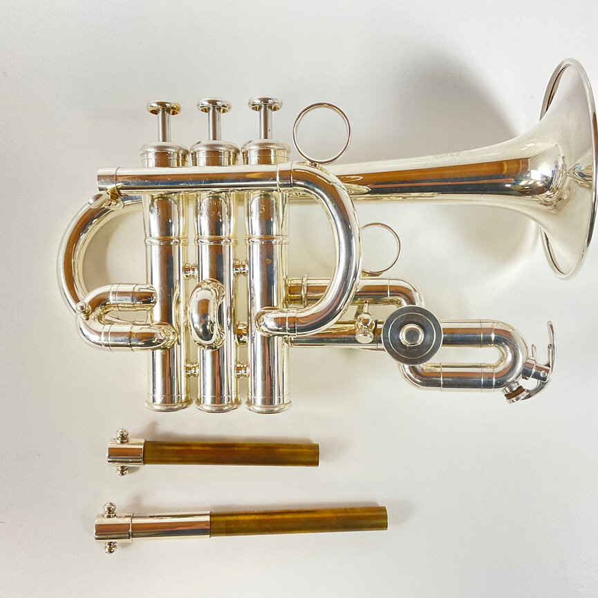 Used Yamaha YTR-9820 Bb/A Piccolo Trumpet (SN: 401042)