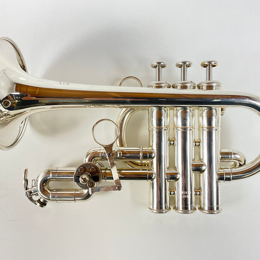 Used Yamaha YTR-9820 Bb/A Piccolo Trumpet (SN: 401042)