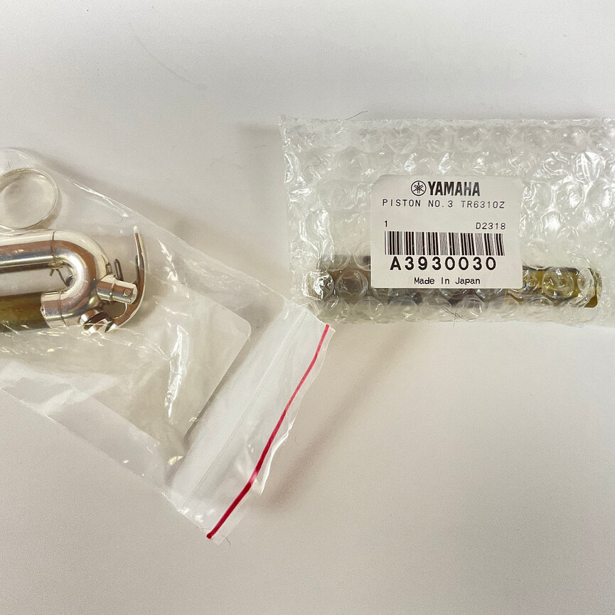 Used Yamaha YTR-9820 Bb/A Piccolo Trumpet (SN: 401042)