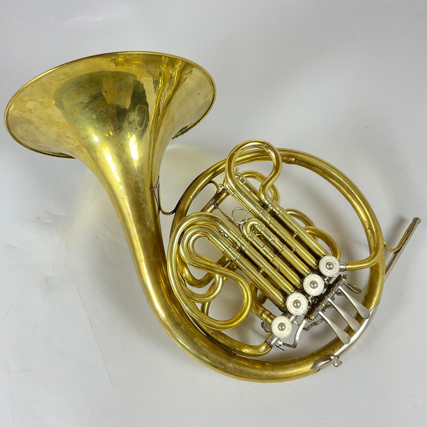 Used Knopf Model 16 F/Bb Double French Horn, Pre-War [38992]