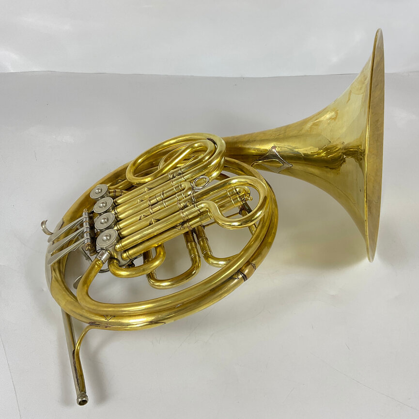 Used Knopf Model 16 F/Bb Double French Horn, Pre-War [38992]