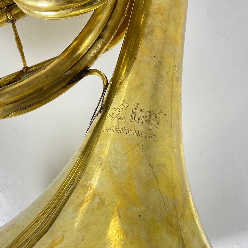 Used Knopf Model 16 F/Bb Double French Horn, Pre-War [38992]