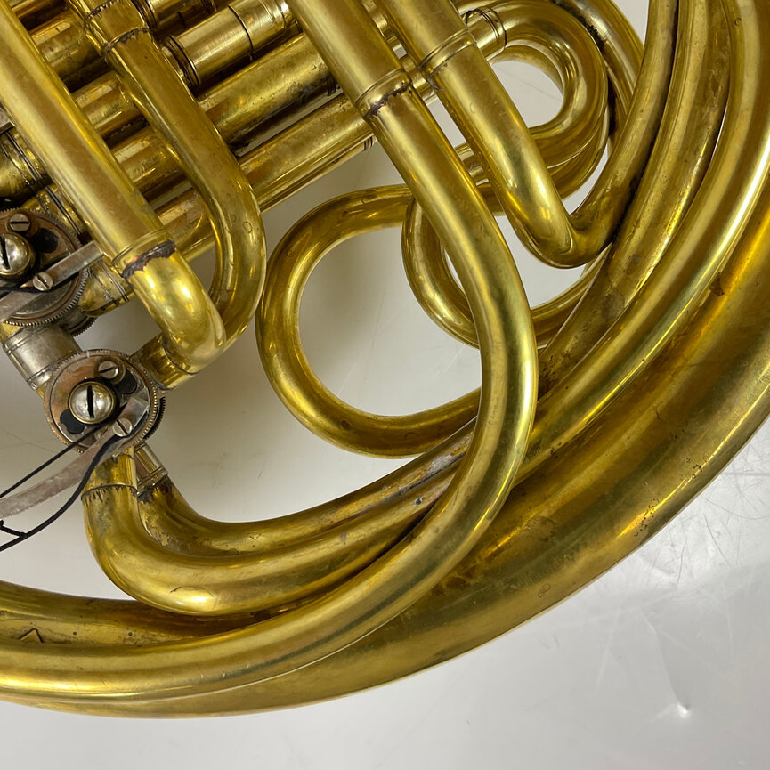 Used Knopf Model 16 F/Bb Double French Horn, Pre-War [38992]