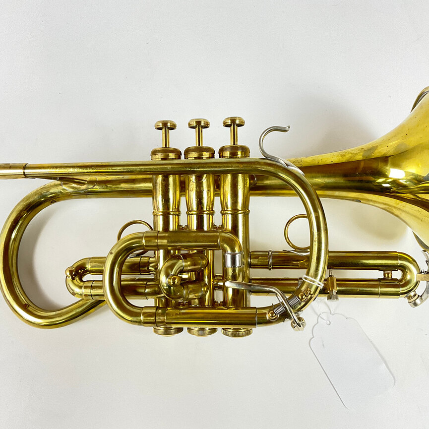 Used Olds C Cornet, Bach Bell (SN: 90340)
