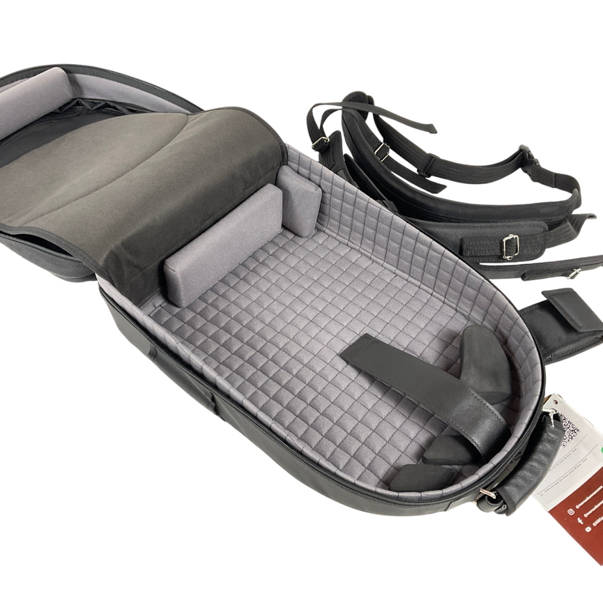 Marcus Bonna Backpack Bag With Room For Horn Model MB - Black Fabric