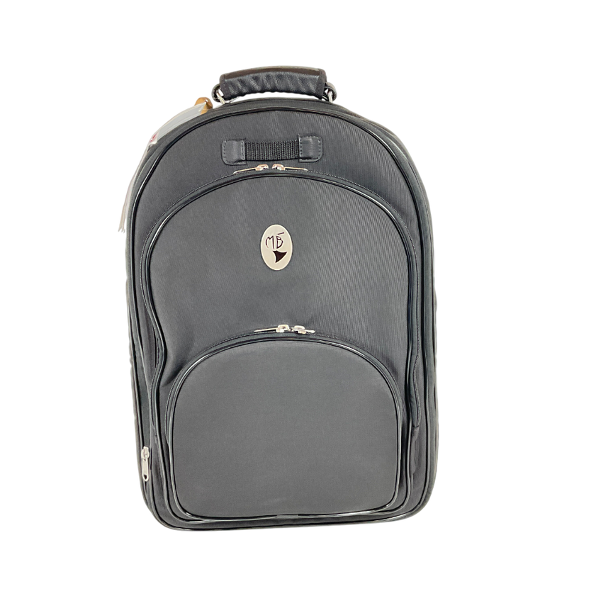 Marcus Bonna Backpack Bag With Room For Horn Model MB - Black Fabric