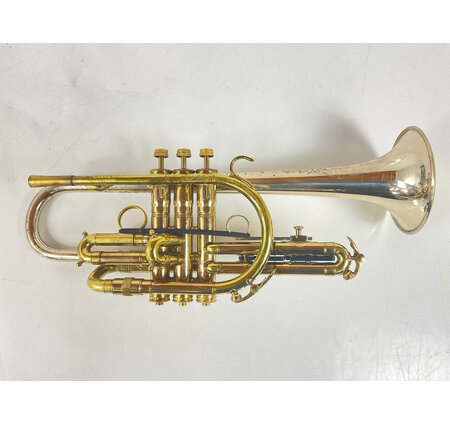 Used King Master Model Silver Sonic Bb Cornet (SN: 363959)