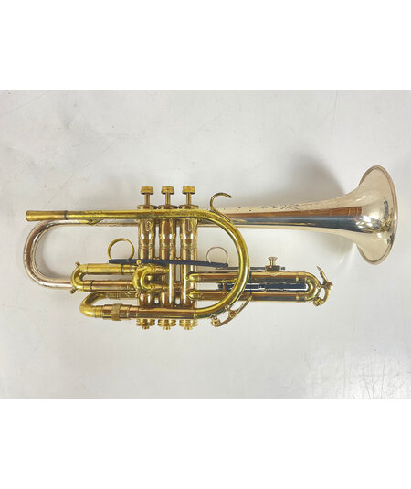 Used King Master Model Silver Sonic Bb Cornet (SN: 363959)