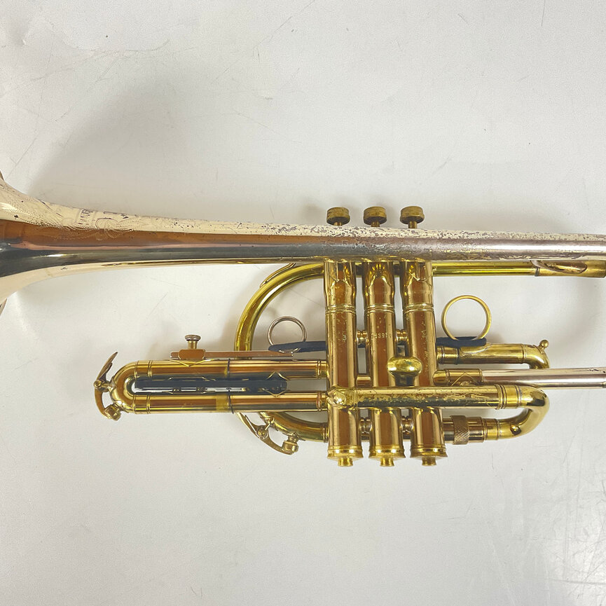 Used King Master Model Silver Sonic Bb Cornet (SN: 363959)