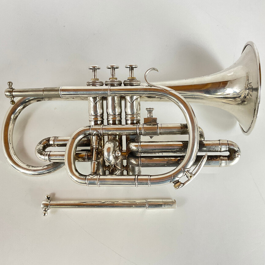 Used F. Besson "Prototype" Bb/A Cornet (SN: 55546)