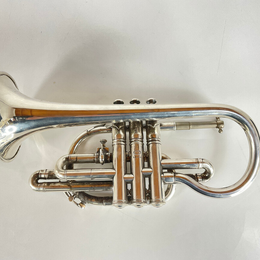 Used F. Besson "Prototype" Bb/A Cornet (SN: 55546)