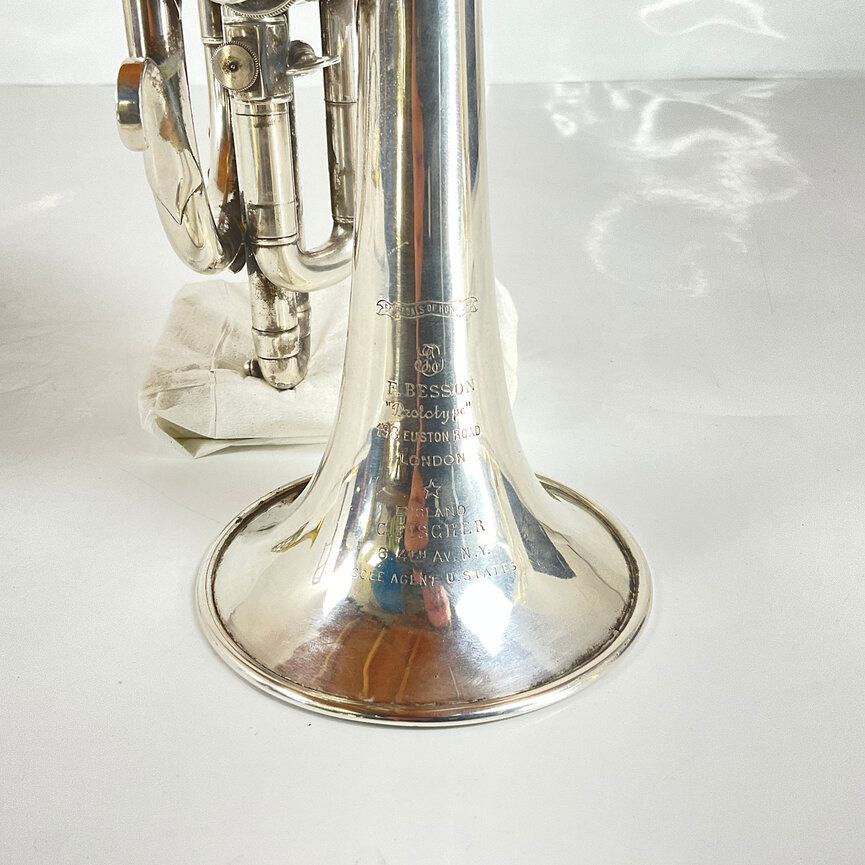 Used F. Besson "Prototype" Bb/A Cornet (SN: 55546)