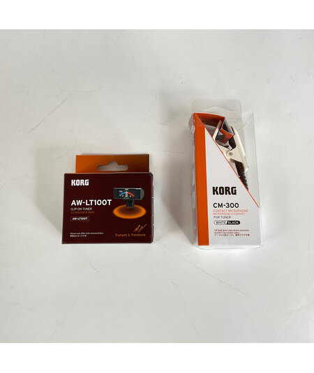 Lot 1 Korg Tuner and Microphone, ( SOLD AS IS) [37467]