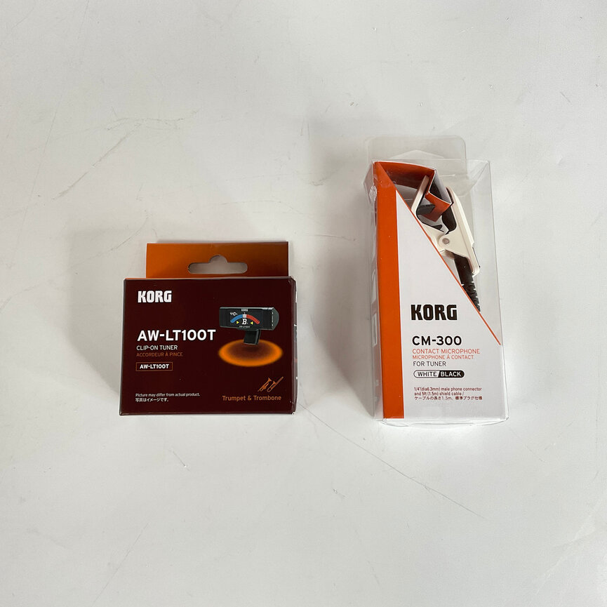 Lot 1 Korg Tuner and Microphone, ( SOLD AS IS) [37467]