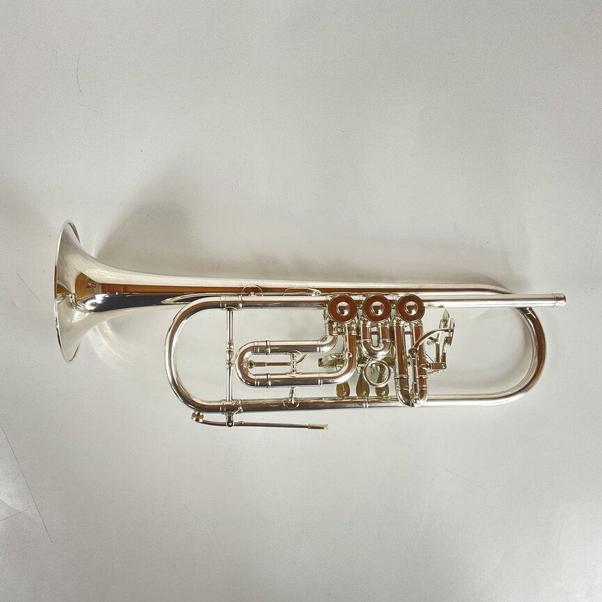 Used Lechner Orchestra Rotary Bb Trumpet (SN: 53)