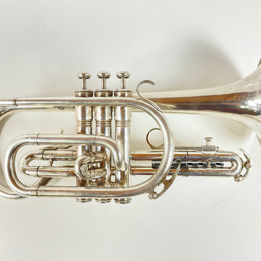 Used King 602 Bb Cornet (SN: 111520)