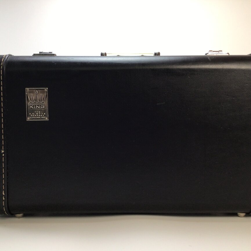 Used King Silver Flair Bb Trumpet (SN: 412889)