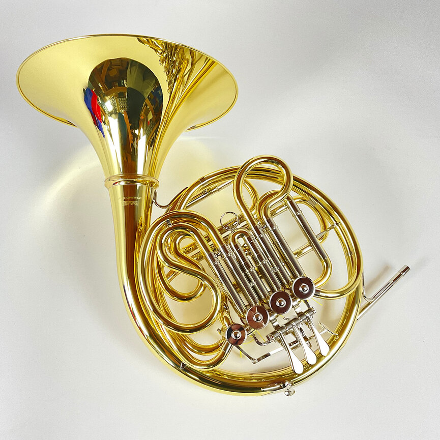 Used Yamaha 567D F/Bb Double French Horn (SN: 022245)