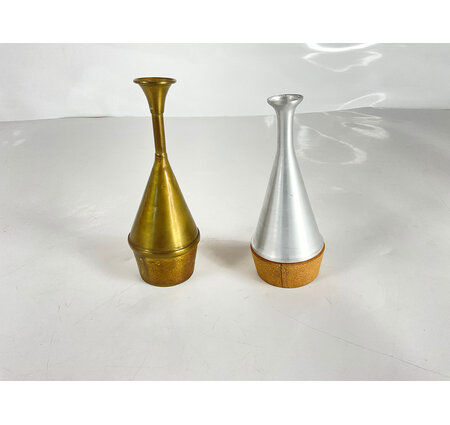 French Horn Mute Lot 7: Two Stopped Mutes *SOLD AS IS* [38871]