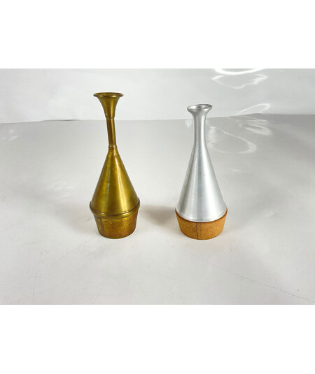 French Horn Mute Lot 7: Two Stopped Mutes *SOLD AS IS* [38871]