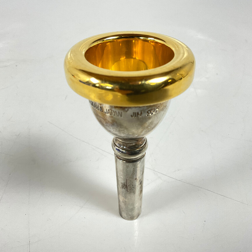 Used Yamaha Jim Self Gold Rim/Cup Tuba [39440]