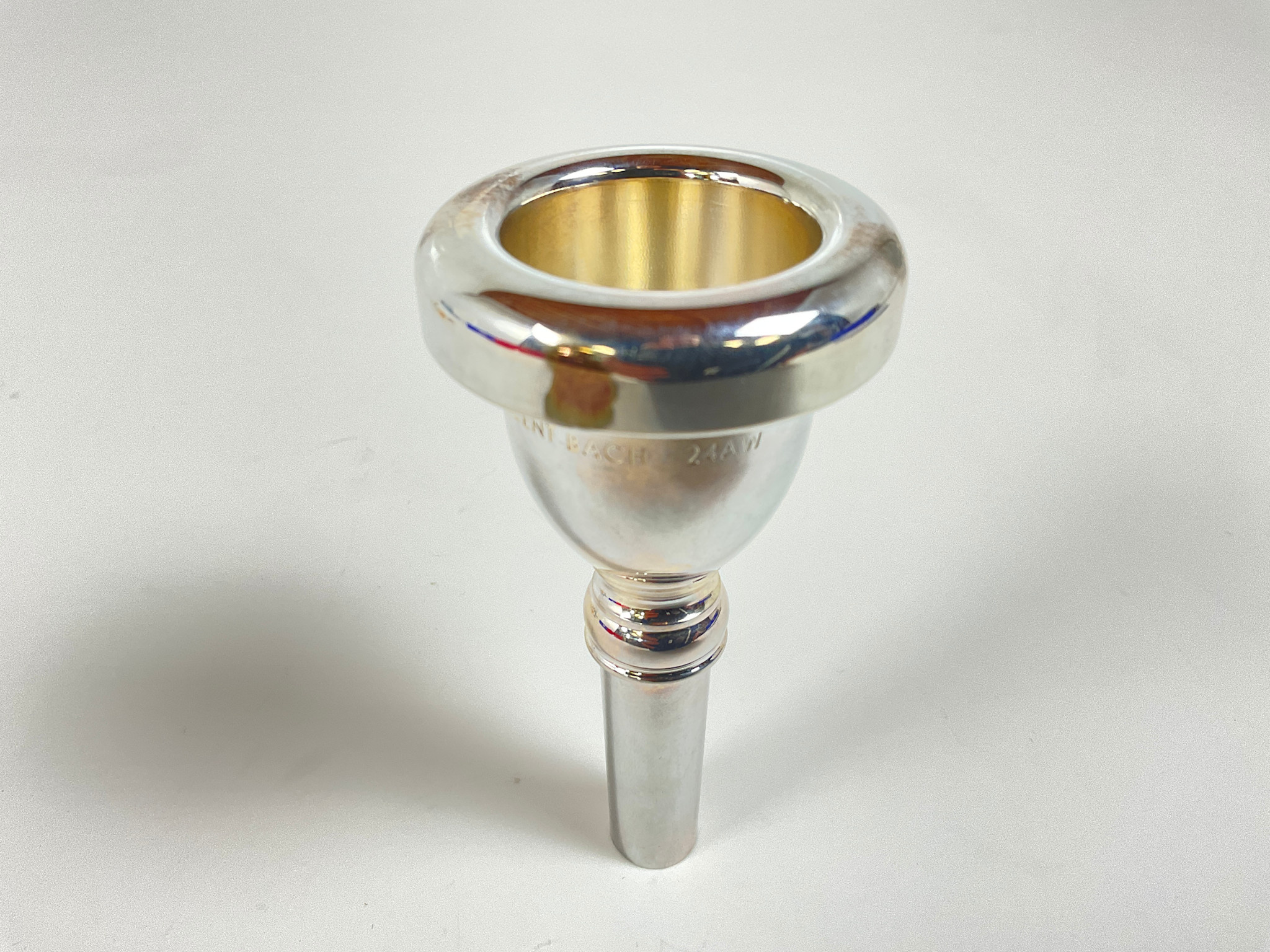Bach 24AW Tuba Mouthpiece チューバ テューバ Bach 24AW Tuba Mouthpiece - Boomer Music Company