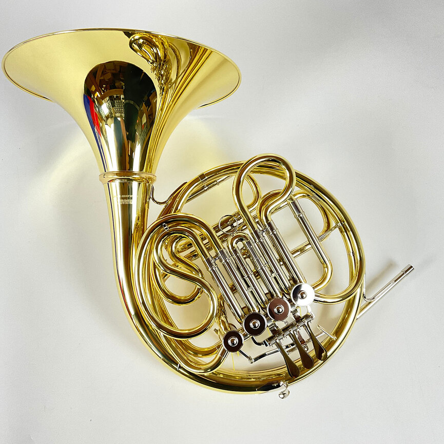 Used Yamaha 567D F/Bb Double French Horn (SN: 022244)