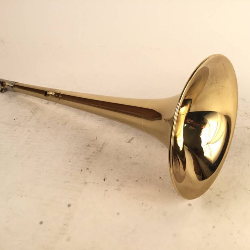 Used Edwards 24 8" Yellow Brass Tenor Trombone Bell Flare [497]