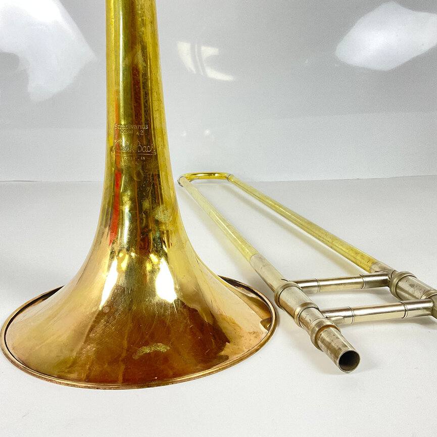 Used Bach 42B Bb/F Tenor Trombone (SN: 74113)