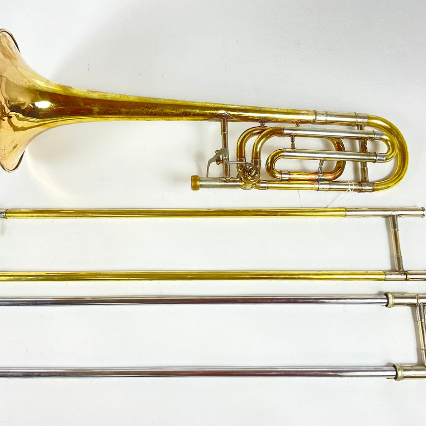 Used Bach 42B Bb/F Tenor Trombone (SN: 74113)