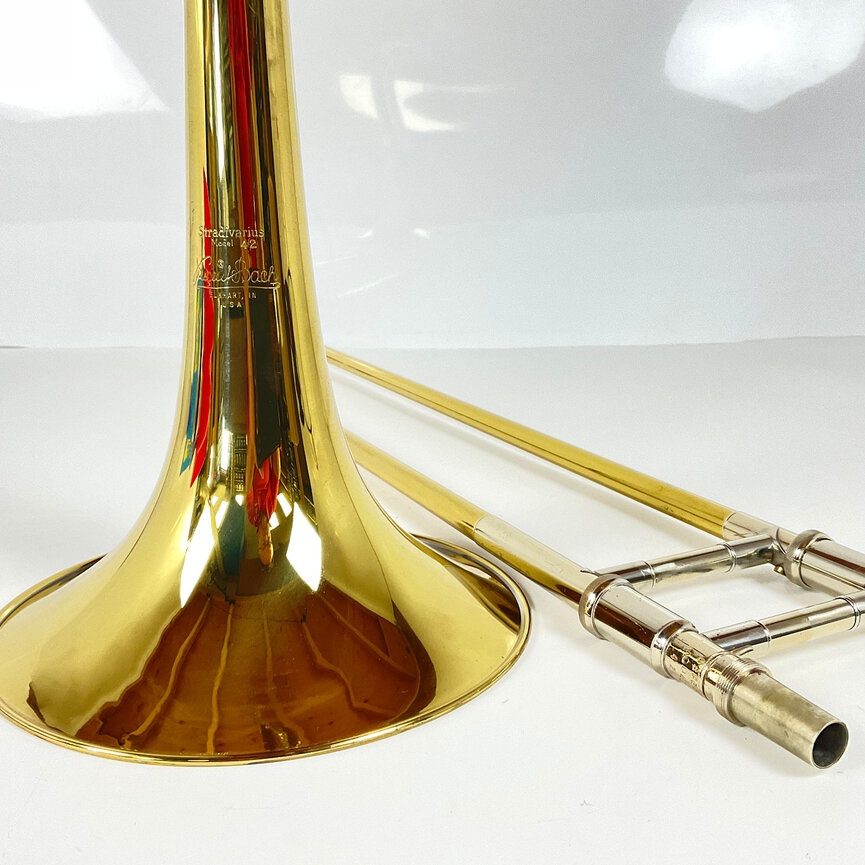 Used Bach 42B Bb/F Tenor Trombone (SN: 68865)
