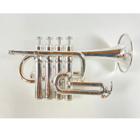 Used Yamaha YTR-6810S Bb/A Piccolo Trumpet (SN: E01812)