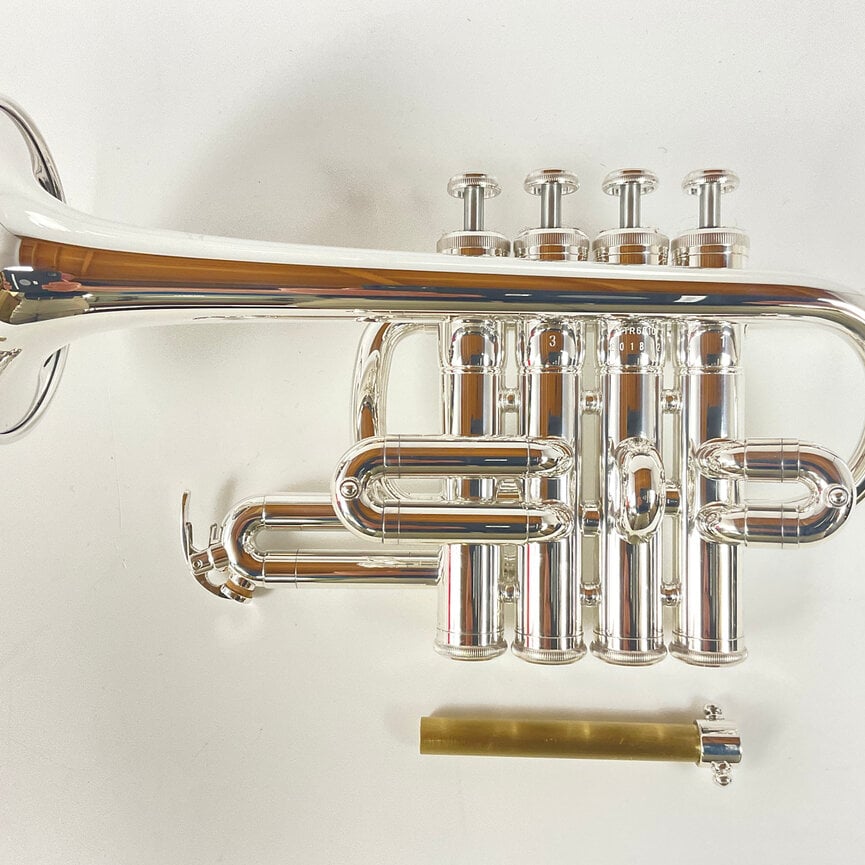 Used Yamaha YTR-6810S Bb/A Piccolo Trumpet (SN: E01812)