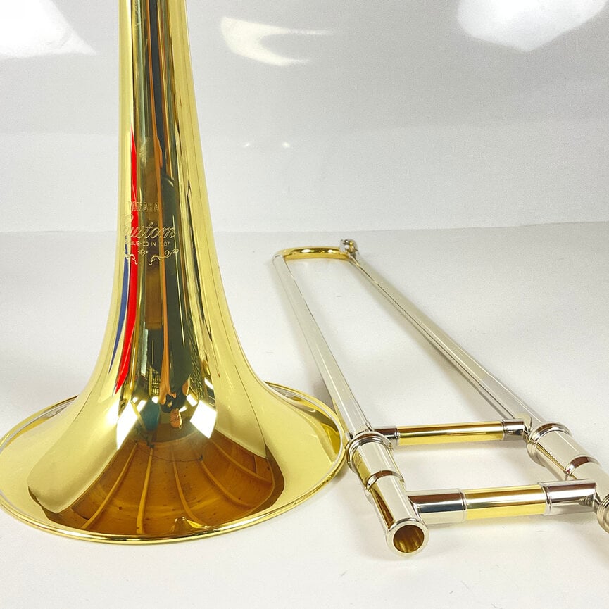 Used Yamaha YSL-871 Eb Alto Trombone (SN: 920953)
