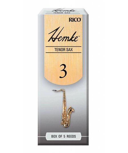 Rico Hemke Tenor Saxophone Reeds, Box of 5