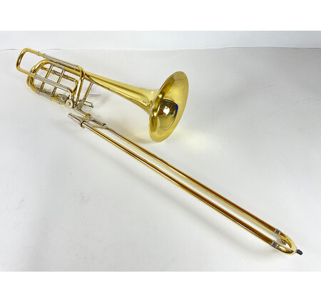 Used Bach 50B3O Bb/F/Gb/D Bass Trombone (SN: 161649)