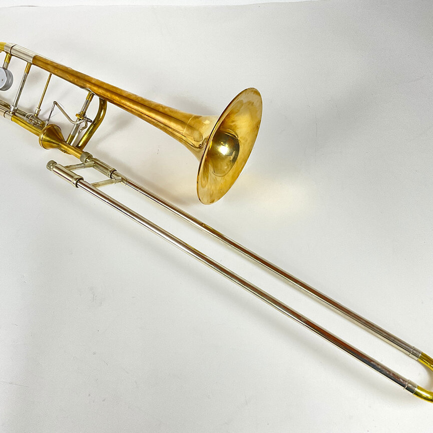 Used Unbranded Tenor Trombone w/ Original Thayer (SN: ER)