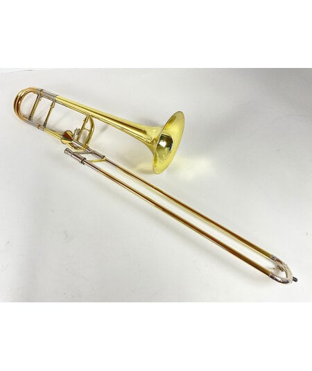 Used Edwards T-350E Bb/F Tenor Trombone (SN: 5911031)