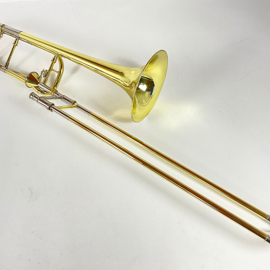 Used Edwards T-350E Bb/F Tenor Trombone (SN: 5911031)