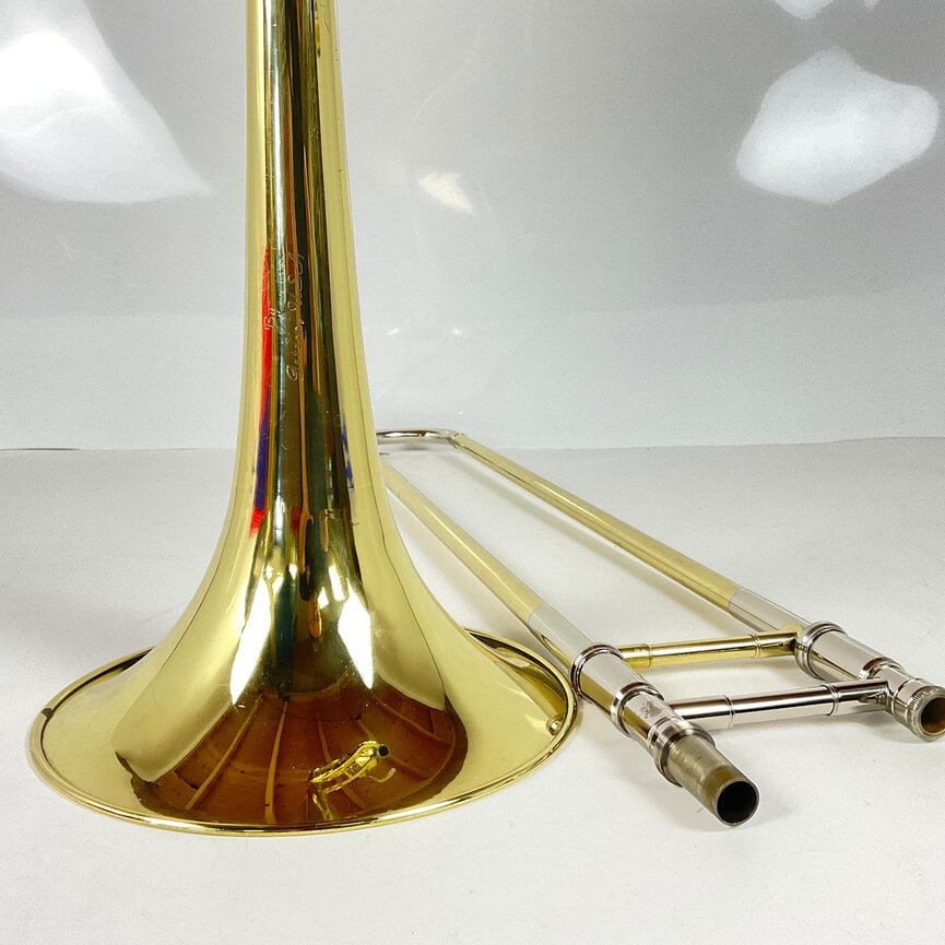 Used Edwards T-350E Bb/F Tenor Trombone (SN: 5911031)