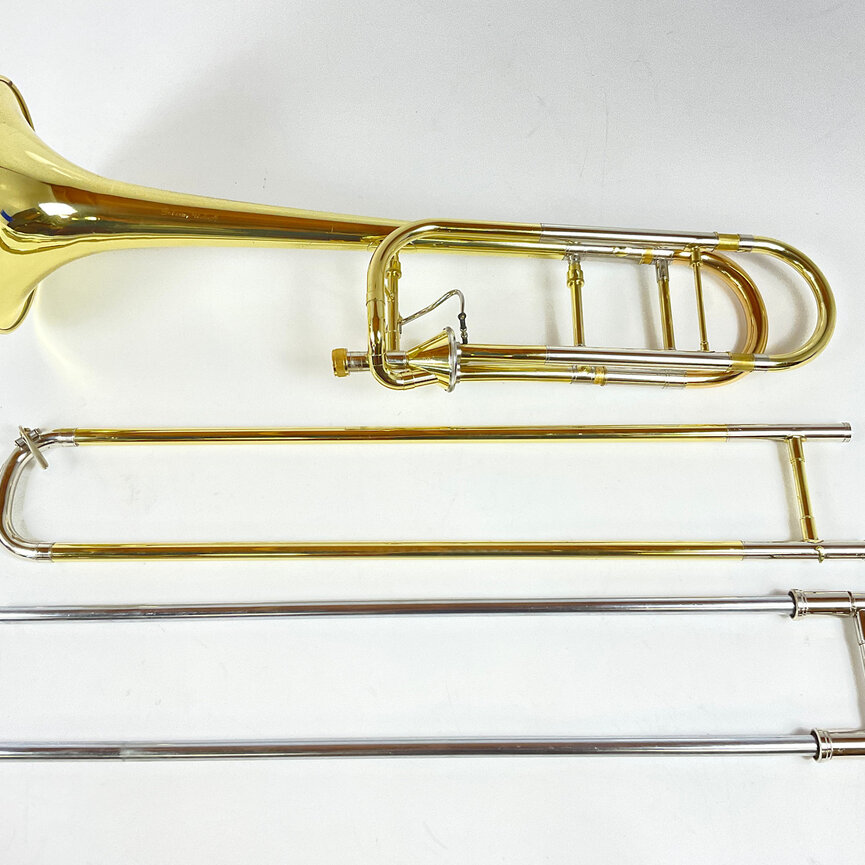 Used Edwards T-350E Bb/F Tenor Trombone (SN: 5911031)