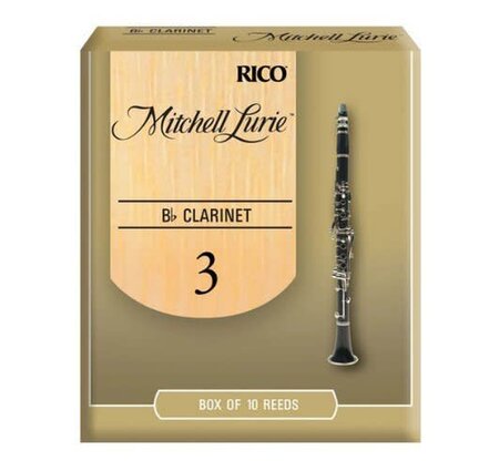 Rico Mitchell Lurie Bb Clarinet Reeds, Box of 10