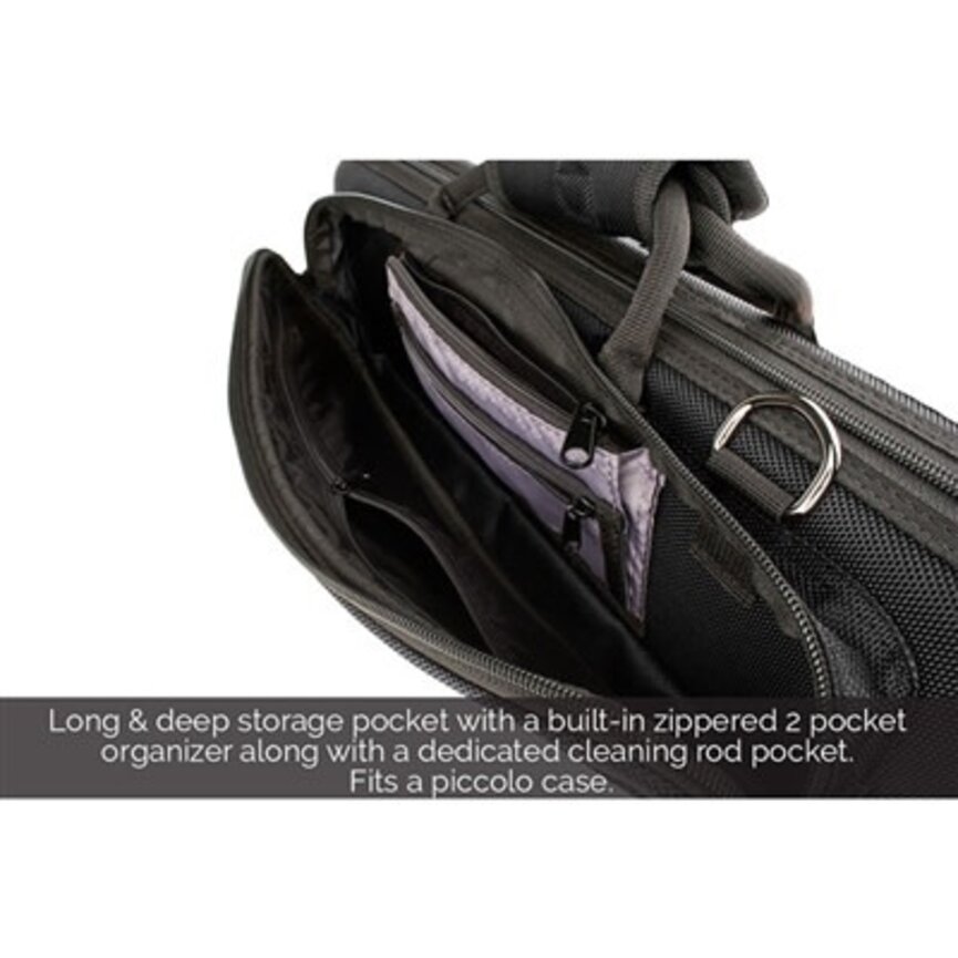 Protec PB308 Flute Slimline Pro Pac Case Black