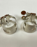 Eb Clarinet Ligature Lot 1 (Two Bonade Ligatures, Nickel) [41284]