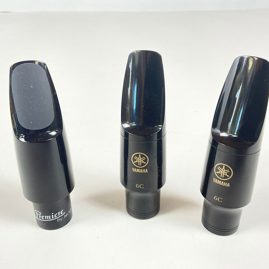 Tenor Saxophone Mouthpiece Lot 1 (Two Yamaha 6C, Hite) [41277]