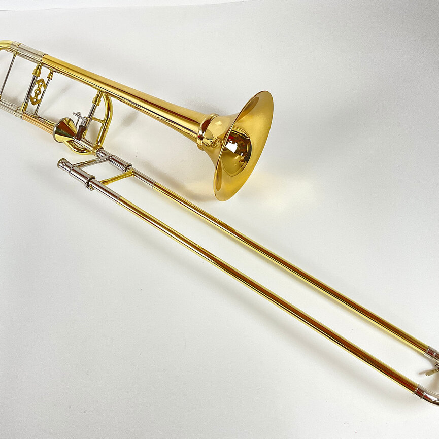 Used Edwards T350-HB Bb/F Tenor Trombone (SN: 1606028)