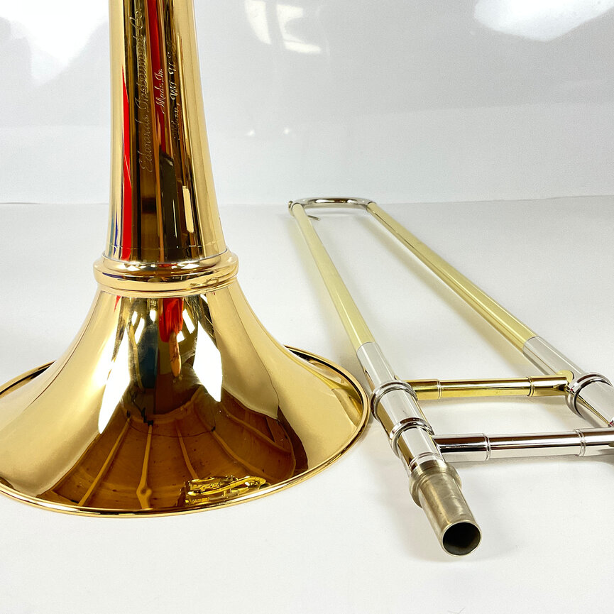 Used Edwards T350-HB Bb/F Tenor Trombone (SN: 1606028)