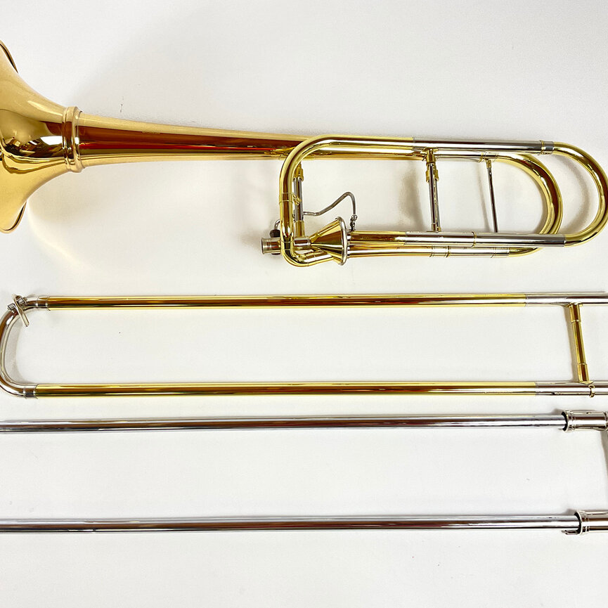Used Edwards T350-HB Bb/F Tenor Trombone (SN: 1606028)