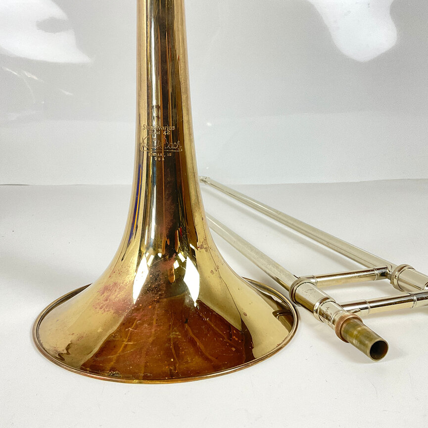 Used Bach LT42BOG Bb/F Tenor Trombone (SN: 84923)