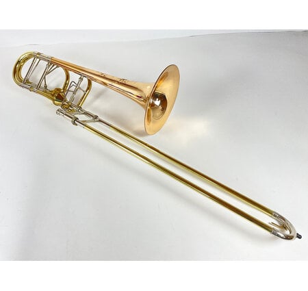 Used S. E. Shires Bb/F/D Dependent Bass Trombone (SN: 12509)